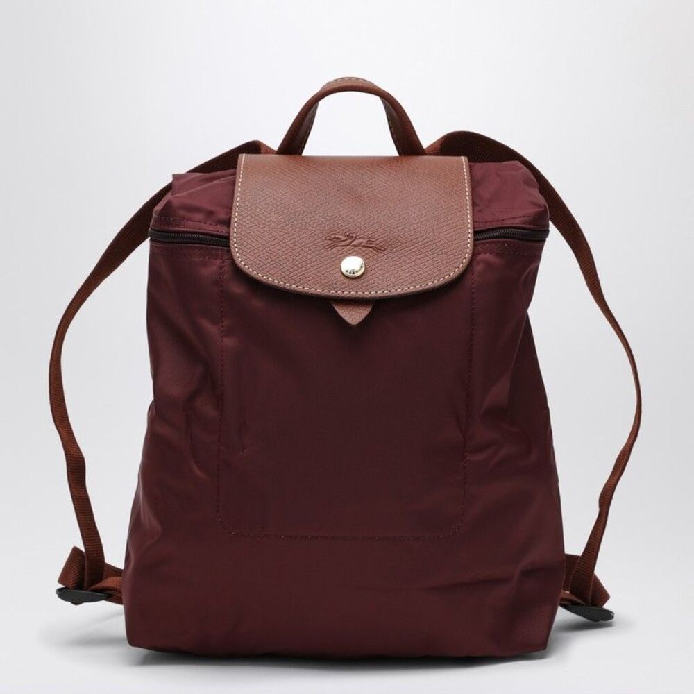 Longchamp Burgundy Backpack